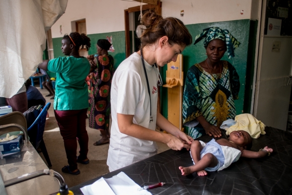 Precaria sanidad en Guinea-Bissau.